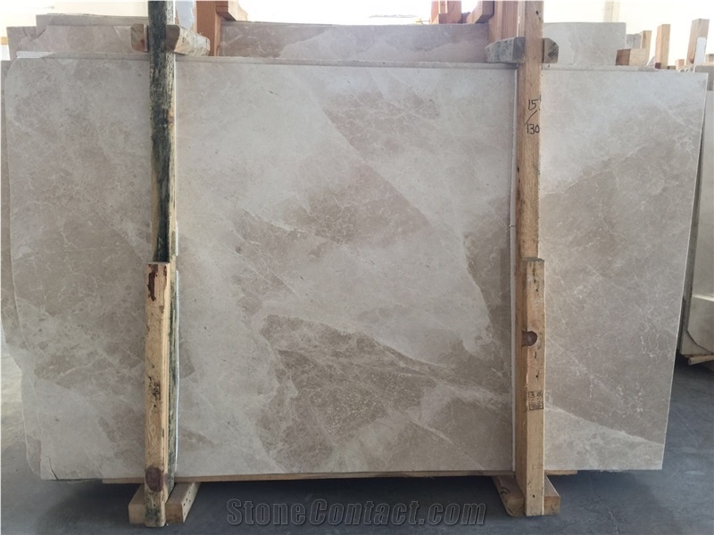 Natural Beige Polished Marble Tiles & Slabs, Floor Covering Tiles, Walling Tiles