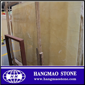Home Decoration Yellow Honey Onyx Slab, Turkey Yellow Onyx