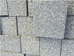 G654 Flamed Cobble Stone,Walkway Cube Stone Pavers
