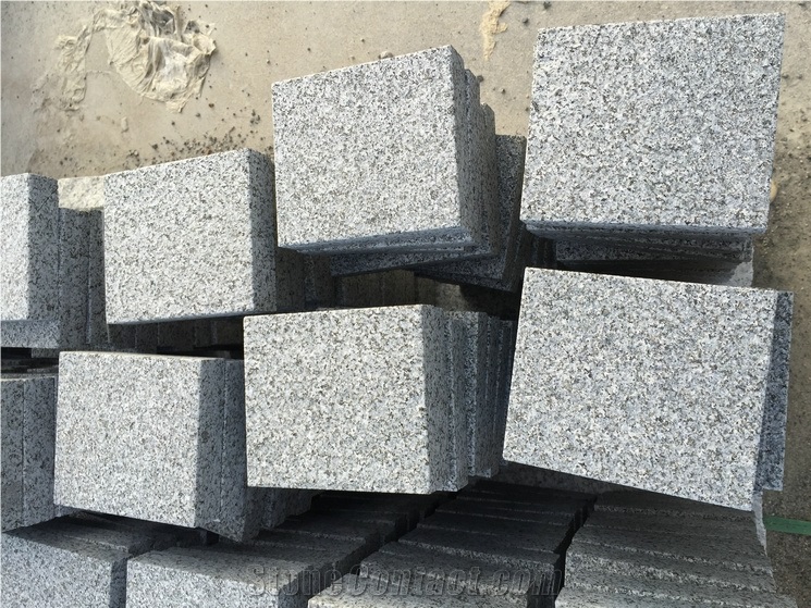 G654 Flamed Cobble Stone,Walkway Cube Stone Pavers