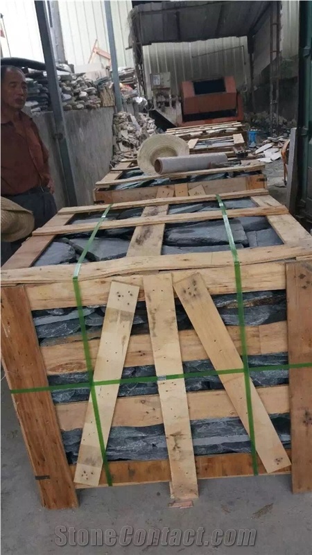 Green Slate Random Flagstones,Natural Edges Pavers,Walking Stone