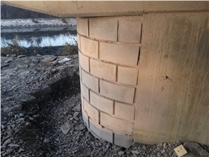 Prievidza Andesite Blocks, Slovakia Grey Andesite