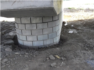 Prievidza Andesite Blocks, Slovakia Grey Andesite