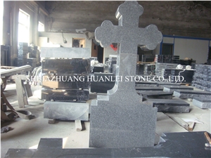 Absolute Black Monument, Hebei Black Granite Tombstone/Cross Tombstones/Cemetery Tombstones /Memorial /Gravestone