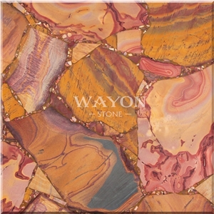 Agate Slab/Beautiful Agate Stone/Semiprecious Stone Tile & Slab