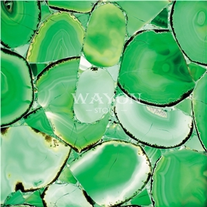 Green Agate Stone, Pervious to Light Agate,Background Stone,Gemstone, Woodstone,Fossil,Precious Stone,Natural Crystal