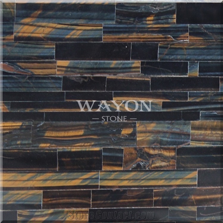 Natural Crystal Gemstone Tiles & Slabs,Tiger Eye Semiprecious Stone