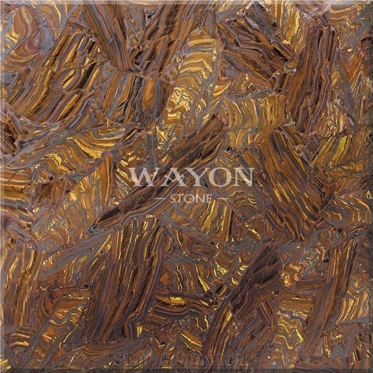 Natural Crystal Onyx Semiprecious Stone Tiles and Slabs