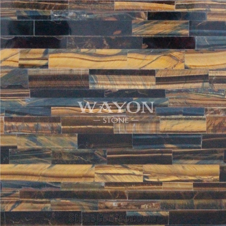 Natural Gemstone Tiles & Slabs,Tiger Eye Semiprecious Stone