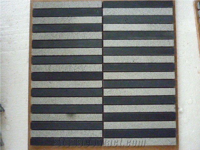 Black Basalt Swimming Pool Tiles, Black Basalt Pool Coping