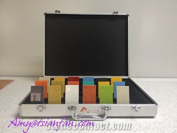 Ceramic Tiles Display  Case Stone Sample Display Case