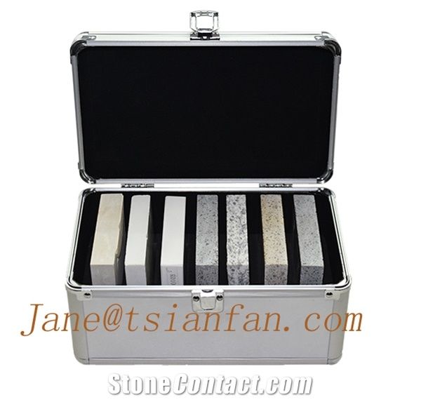 Handhold Quartz Stone Sample Box / Suitcase - Tsianfan PX002 
