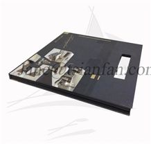 Marble Quartz Stone Sample Case - Px214