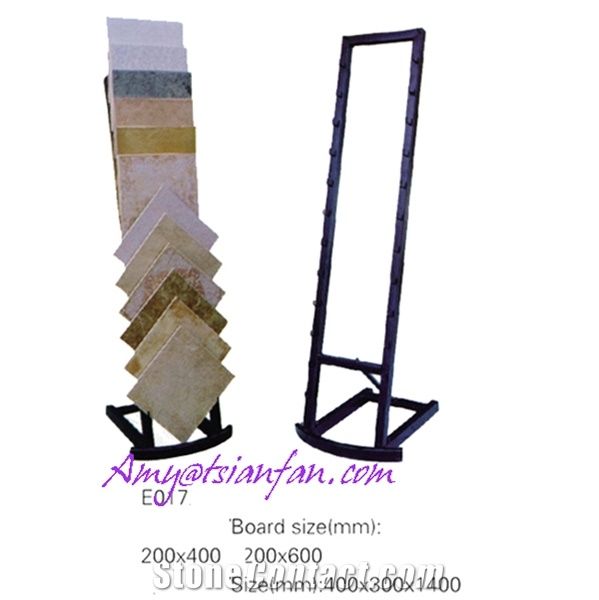 Multifunctional Tile 4-Tier Floor Display Rack