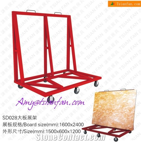 Plank Stuff Display Rack Big Slab Rack