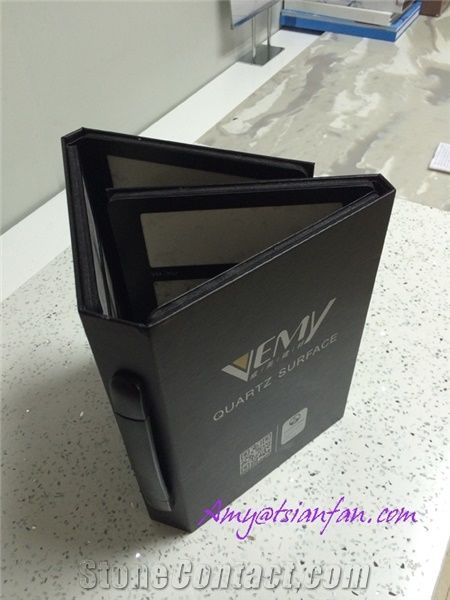 Tsianfan Quartz Stone Display Sample Books
