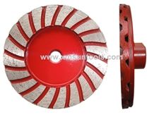 Double Layer Cup Wheels with Thicker Segments/Diamond Grinding Wheels for Granite,Marble/Stone Grinding Tools