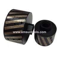 Resin Filled Zero Tolerance Wheel/Diamond Drum Wheels for Granite Marble Engineered Stone/Stone Grinding Tools/Cnc Drainer Tools