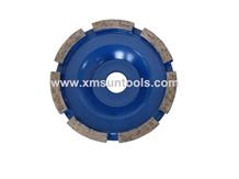 Segmented Cup Wheels Single Row /Diamond Grinding Wheels for Granite Marble/Stone Grinding Tools