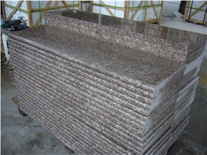 G664 Pink Granite Steps and Risers