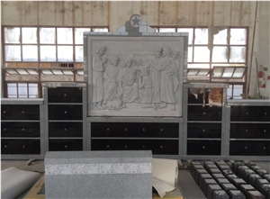 Shanxi Black Granite 56 Niche Columbarium