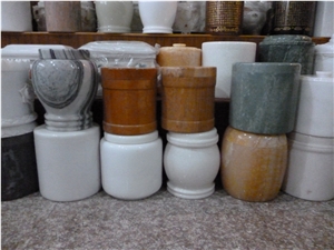 Shanxi Black Granite Funeral Urns