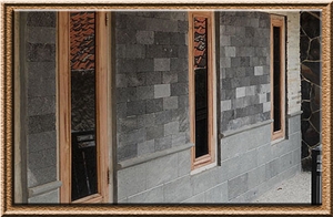 Andesit Lavastone Alor 4 Tiles & Slabs, Grey Basalt Walling Tiles