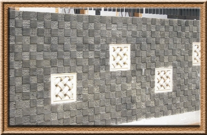Andesit Lavastone Tiles & Slabs, Grey Basalt Floor Covering Tiles