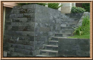 Andesite Lavastone Alor 6 Combed Surface
