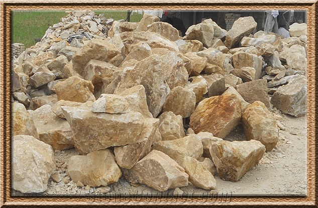 Yellow Palimanan Sandstone Alor_2 Tiles & Slabs, Floor Covering Tiles, Walling Tiles