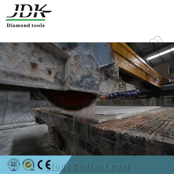300-600mm JDK Diamond Fan Segment And Saw Blade For Marble Edge Cutting