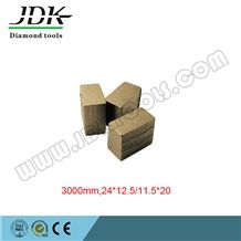 3000mm Diamond Saw Blade Segment for Stone Granite Cutting