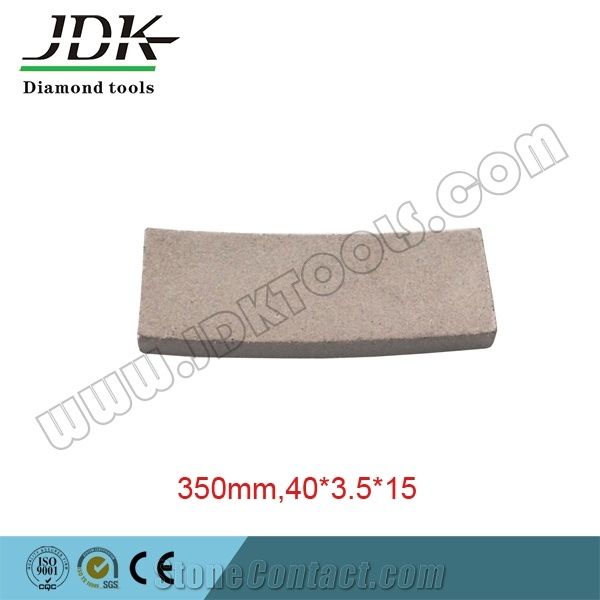 350mm Diamond Segment for Indonesia Stones