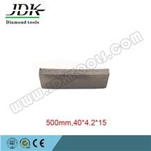500mm for Indonesia Lava Sandstone Diamond Cutting Segment