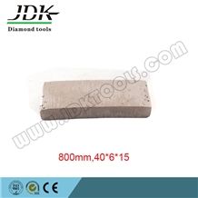800mm Diamond Segment for Indonesia Sandstone Marble and Lava Cutting