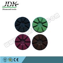 80mm Resin Diamond Polishing Pads For Concrete Grinding Tools
