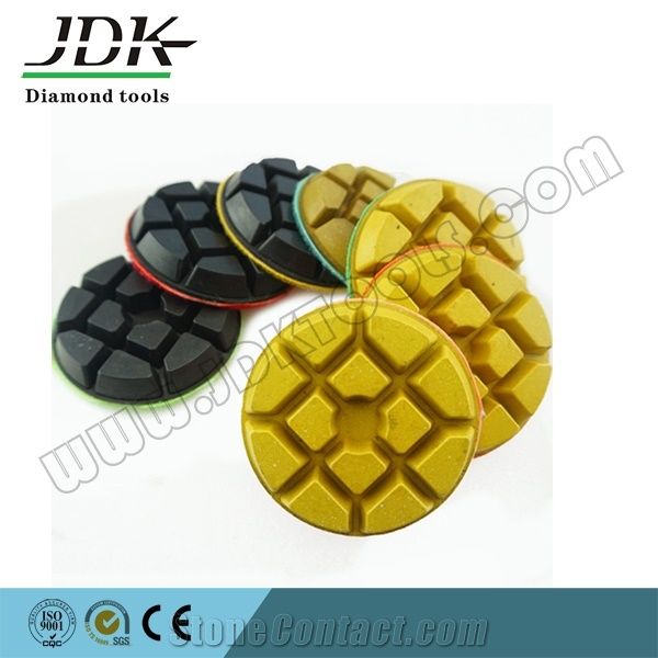 80mm Velcro Backed Diamond Floor Pads for Concrete Polishing Tools