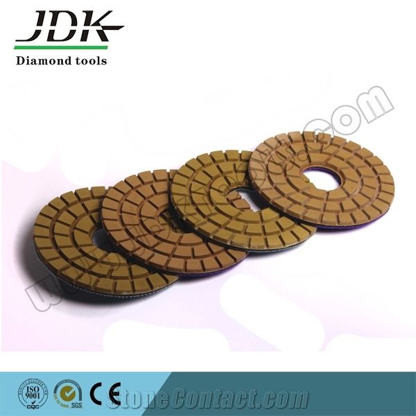 Jdk 5 Inch Diamond Resin Bond Floor Polishing Pads