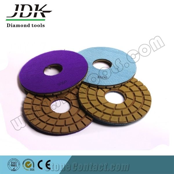 Jdk 5 Inch Diamond Resin Bond Floor Polishing Pads