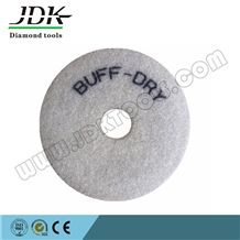 JDK Diamond Dry Flexible Polsihing Pads For Marble And Granite
