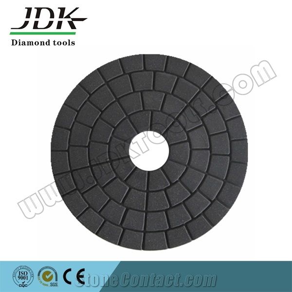 JDK Diamond Dry Flexible Polsihing Pads For Marble And Granite