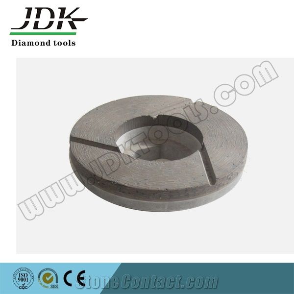 Snail- Lock Aluminun Matrix Diamond Cup Wheel For Stone Grinding