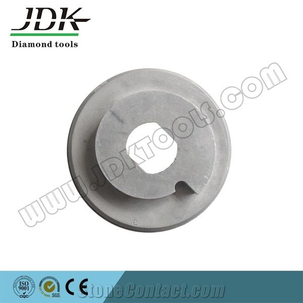 Snail- Lock Aluminun Matrix Diamond Cup Wheel For Stone Grinding