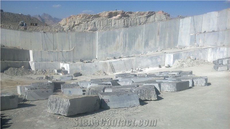 Pietra Grey Marble Block, Iran Grey Marble Blocks