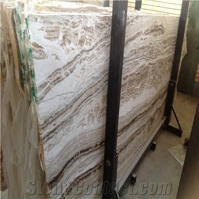 Traonyx Travertine Blocks, Brown Travertine Blocks