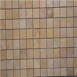 Yellow Travertine Mosaic Yellow Travertine Mosaic