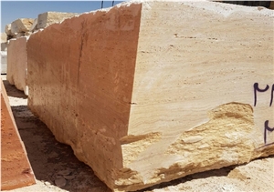 Beige Cream Travertine Blocks