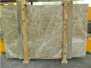 Emperador Light Marble Slabs & Tiles, Brown Polished Marble Floor Covering Tiles