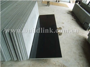 Absolutely Black Granite Wall and Floor Covering Tiles & Slab,Skirting,Nero Assoluto China Black Granite Slabs,Supreme Shanxi Black Granite,Grade-A,Good Quality