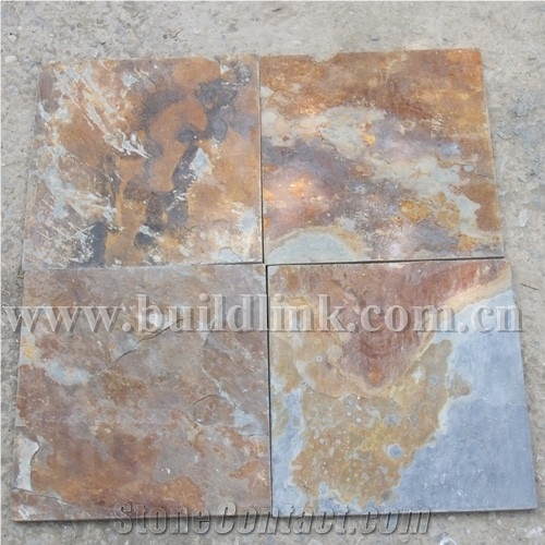 China Rusty Slate Tiles, Slate Flooring Tiles, Slate Floor Tile on Sale